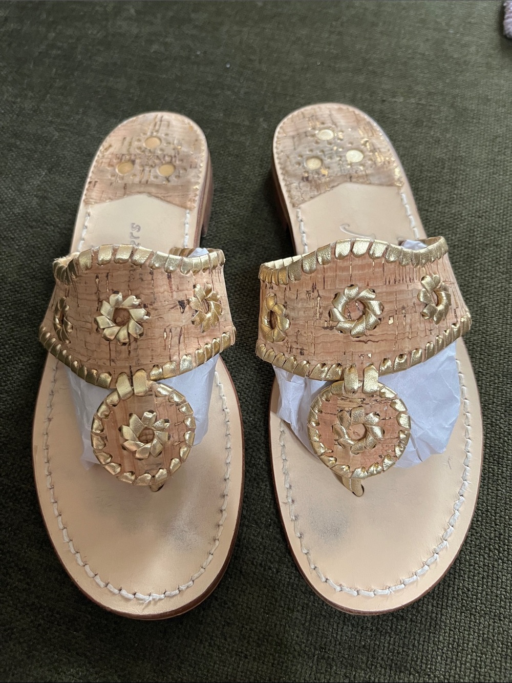 Jack Rogers Slip on Thong Sandals